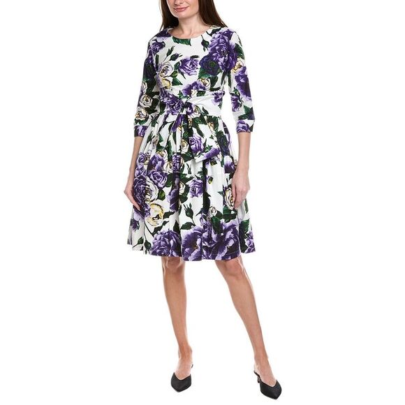 Samantha Sung WomensRachel Dress, White
